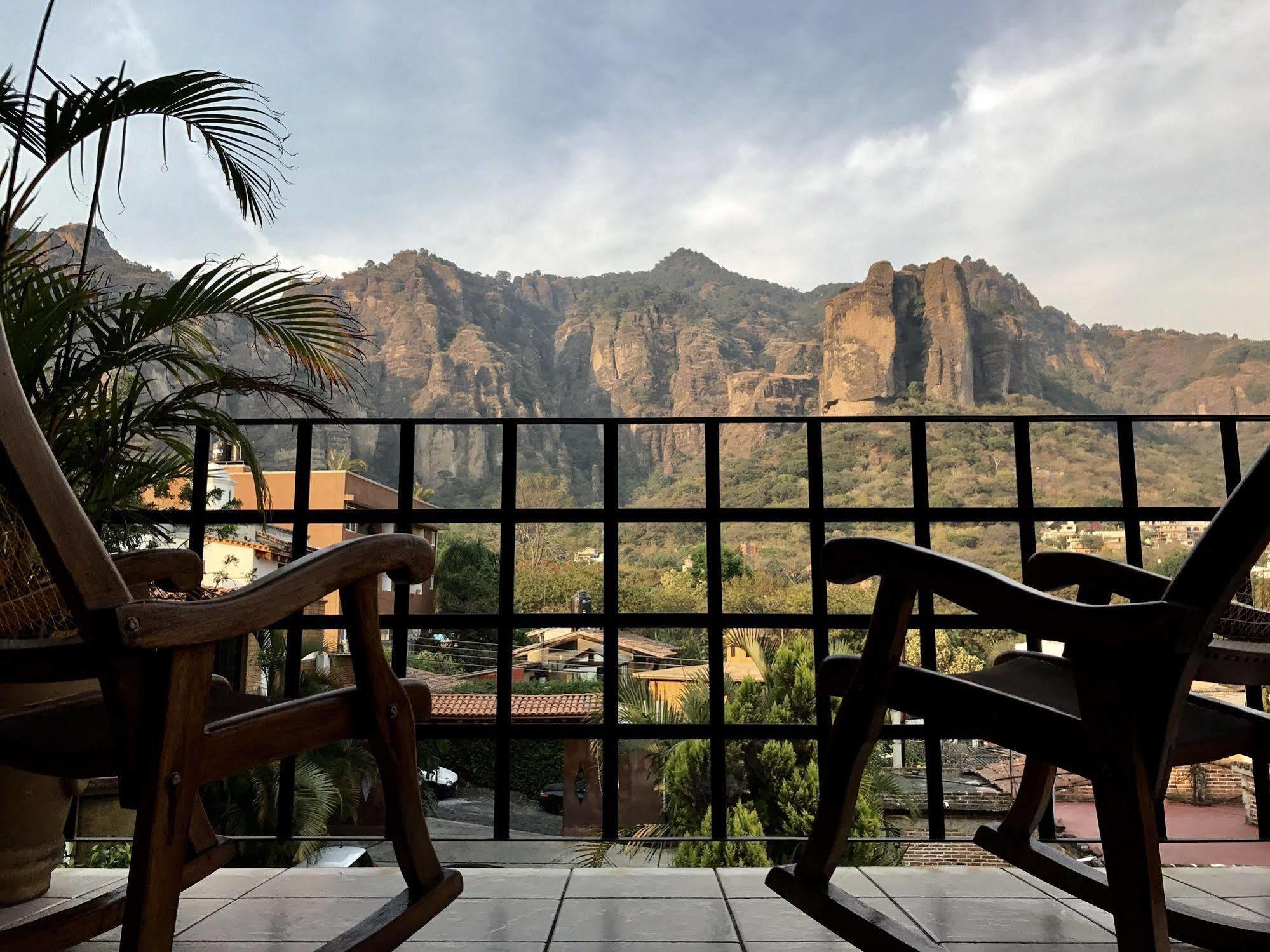 Posada Nican Mo Calli Tepoztlán Buitenkant foto