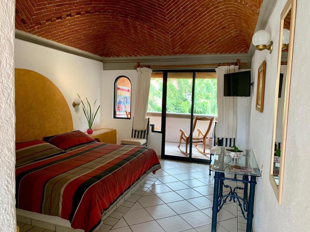 Posada Nican Mo Calli Tepoztlán Buitenkant foto